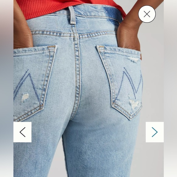 MOTHER The Tomcat High-Rise Relaxed Straight Jeans in True Confessions s… - Picture 4 of 14